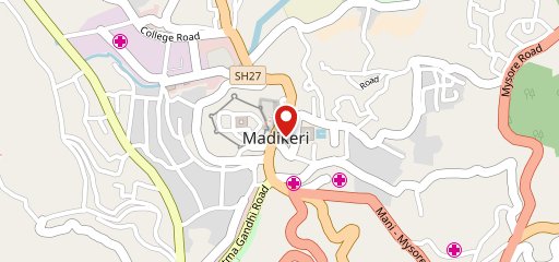 Treebo Trend Fort Mercara on map