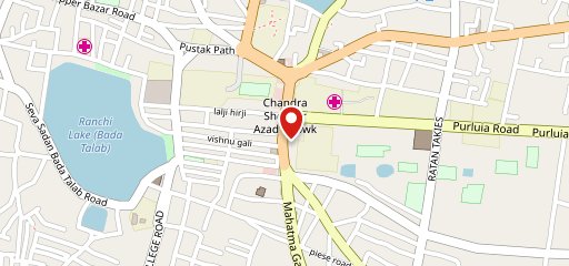 The hungry birds on map