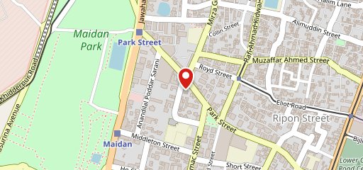 The Myx, Kolkata, Park Street Area on map