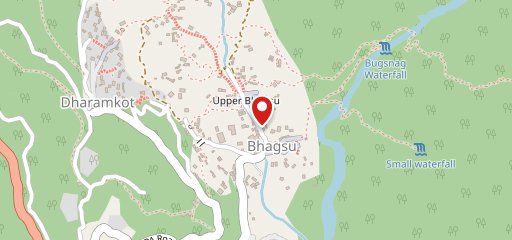 Old german bakery on map