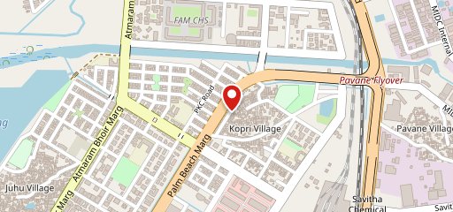 The Orange Mint Lounge - Vashi on map