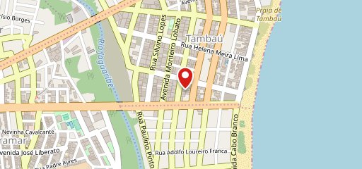 The Outset Burger no mapa