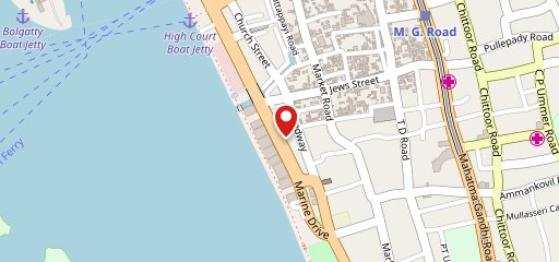 The Oven - Marine Drive on map