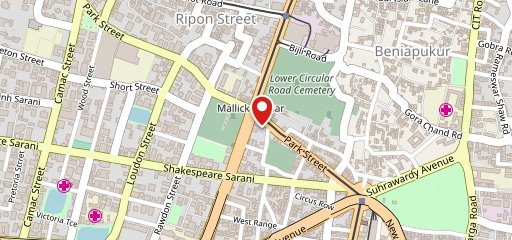 The Park Pavilion on map