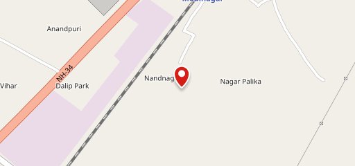 The pizza box on map