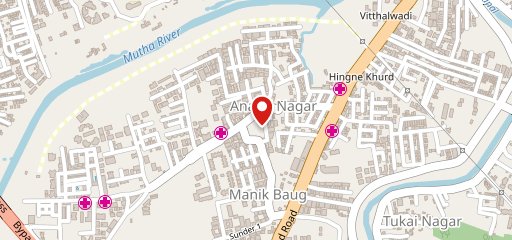 The Pizza Box & Cafe Sinhagad road Pure Veg on map