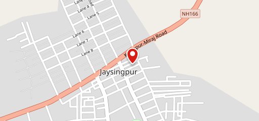 The Pizza Place, Jaysingpur on map