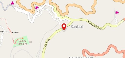 The Pub / Bamboo Hut, Sanjauli, Shimla on map