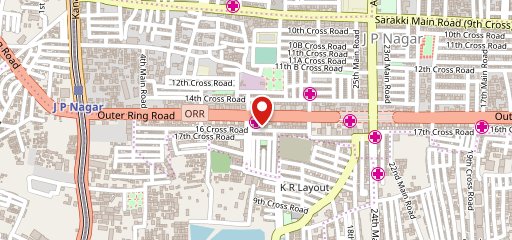 The Rasoiya Street Pure Veg Restaurant In J.P. Nagar on map