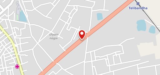 Cross connection restaurant on map