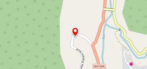 The urban bar and restaurant on map