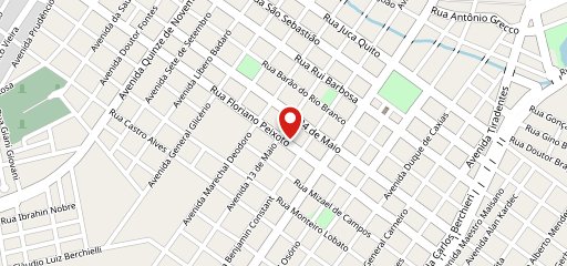 The Waffle King Jaboticabal no mapa