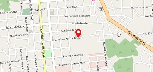 The Waffle King - São Miguel do Oeste no mapa