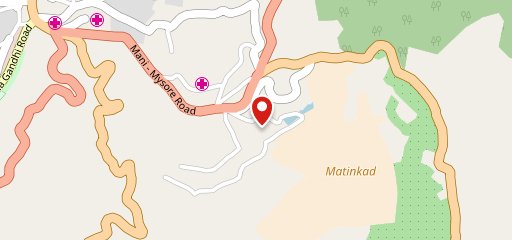 The Wheel café, Madikeri, Coorg on map