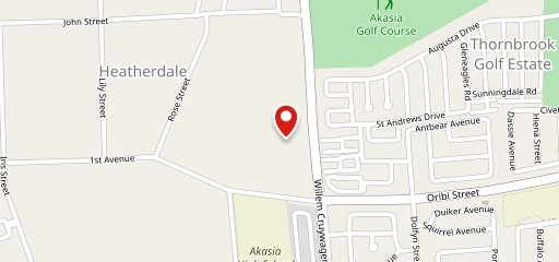 The Willow Tree Pub & Grill sur la carte