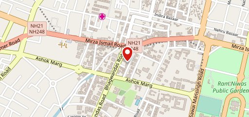 THE ROBOT RESTAURANT JAIPUR - THE YELLOW HOUSE Best Chinese and Indian Restaurant In Jaipur on map