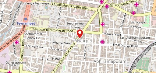 Theobroma Bakery and Cake Shop - TTK Road, Alwarpet, Chennai on map