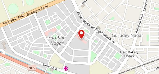 Theobroma Bakery and Cake Shop - Kipps Market, Ludhiana on map