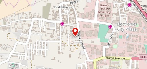 Theobroma Pattisserie Electronic city on map