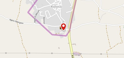 Theos Café sur la carte