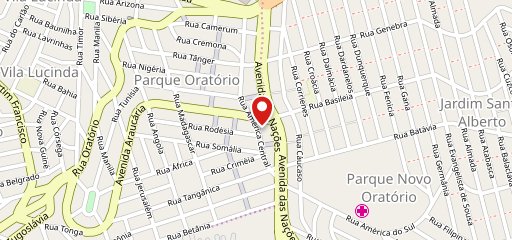 Restaurante Tia Anastácia no mapa