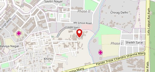 Tibb's Frankie Express on map