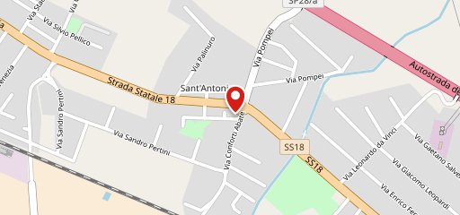 Tiffany Caffè sulla mappa