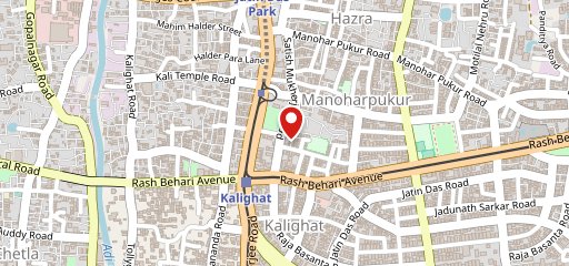 Tiffin, Kalighat on map