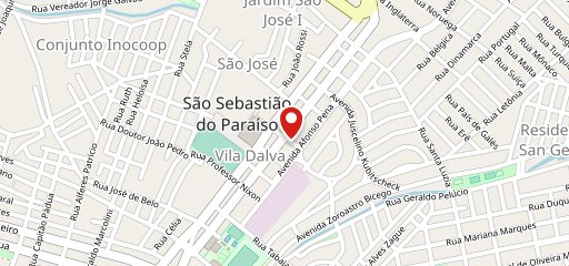 Bar e Restaurante Tip Top no mapa