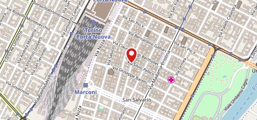 Toccalmatto Torino sulla mappa