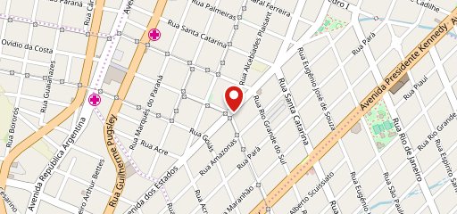 Tokom Fome Asian Food no mapa