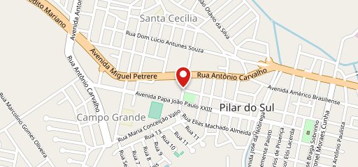 TOP SUSHI Restaurante Japonês Pilar do Sul no mapa