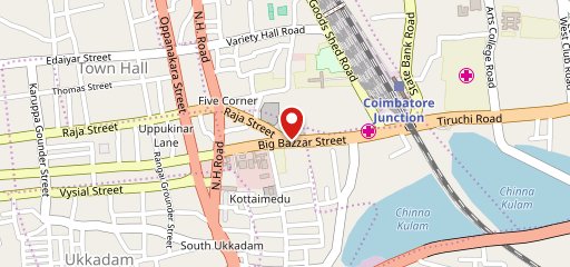 TOPI VAPPA BIRIYANI COIMBATORE BRANCH on map