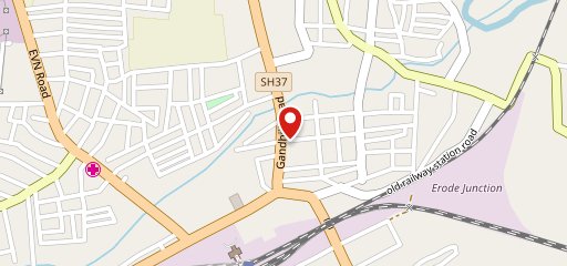 Topi Vappa Biriyani Erode Branch on map