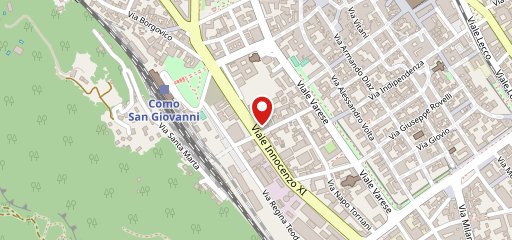 Torii Sushi Como sulla mappa