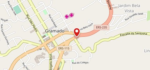 Torre Café Colonial no mapa