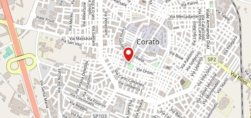 Torre San Magno Ricevimenti sulla mappa