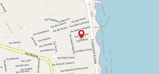 Ristorante Pizzeria Tortuga Martinsicuro sulla mappa