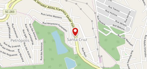 Toscana Pizzaria e Pub no mapa