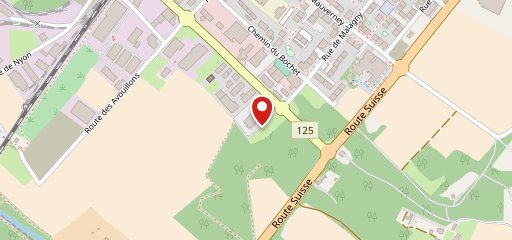 TOTEM Escalade Gland, La Côte sulla mappa