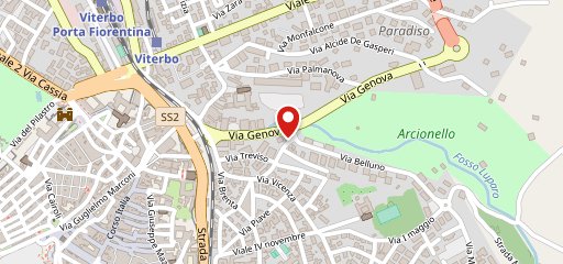 Toto's Viterbo sulla mappa