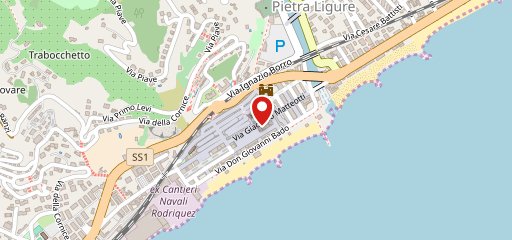 Tracce di Pizza sulla mappa