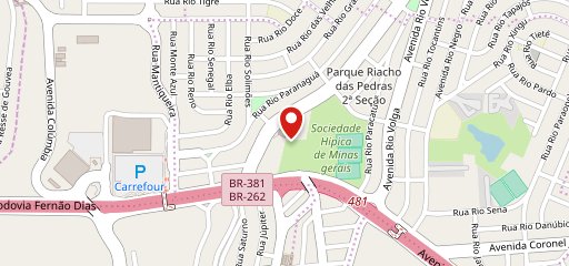 Restaurante Tradição da Roça no mapa