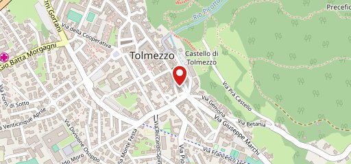 Antica Trattoria Al Borgat sulla mappa