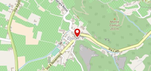 Trattoria Al Torcio Vò Euganeo - RISTORANTE di cucina TIPICA VENETA e APPARTAMENTI per VACANZE nei Colli EUGANEI sulla mappa