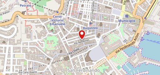 Trattoria piazzetta Sant’anna sulla mappa