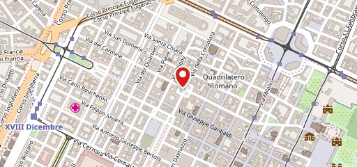 Caprizza Torino sulla mappa