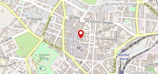 Caprizza Varese sulla mappa