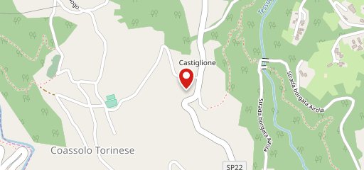 Trattoria CASTIUN Castiglione sulla mappa