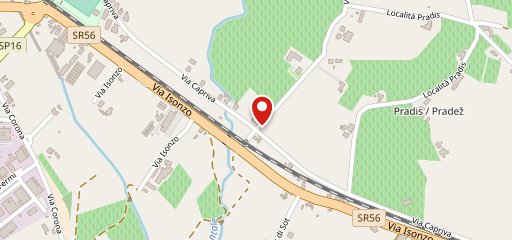 Trattoria Cormontium di Terpin Liliana sulla mappa